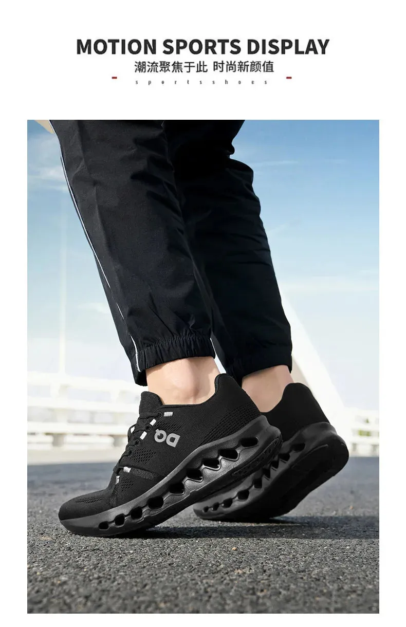 New Men's slip on walking shoes running shoes lightweight and casual work jogging outdoor shoes fashionable sports shoes