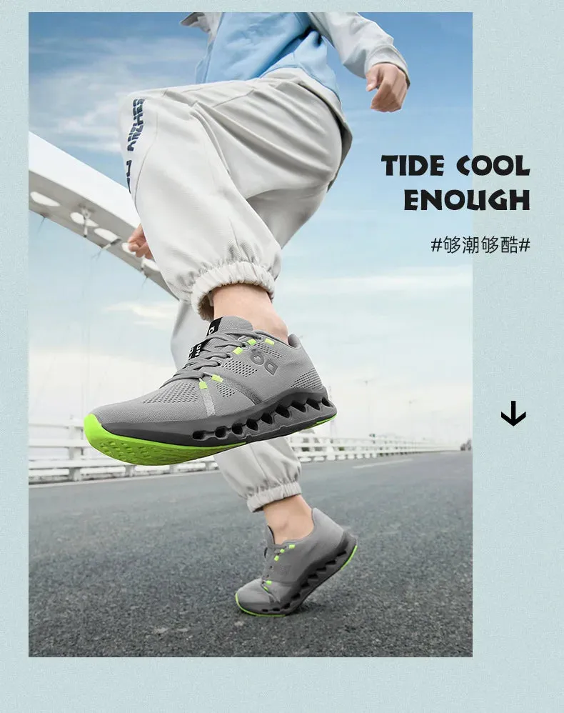 New Men's slip on walking shoes running shoes lightweight and casual work jogging outdoor shoes fashionable sports shoes
