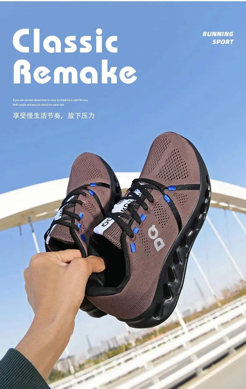 New Men's slip on walking shoes running shoes lightweight and casual work jogging outdoor shoes fashionable sports shoes