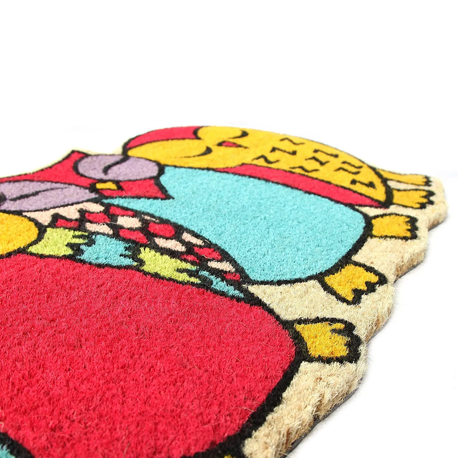 OnlyMat Owl Shape Coir Floor Mat