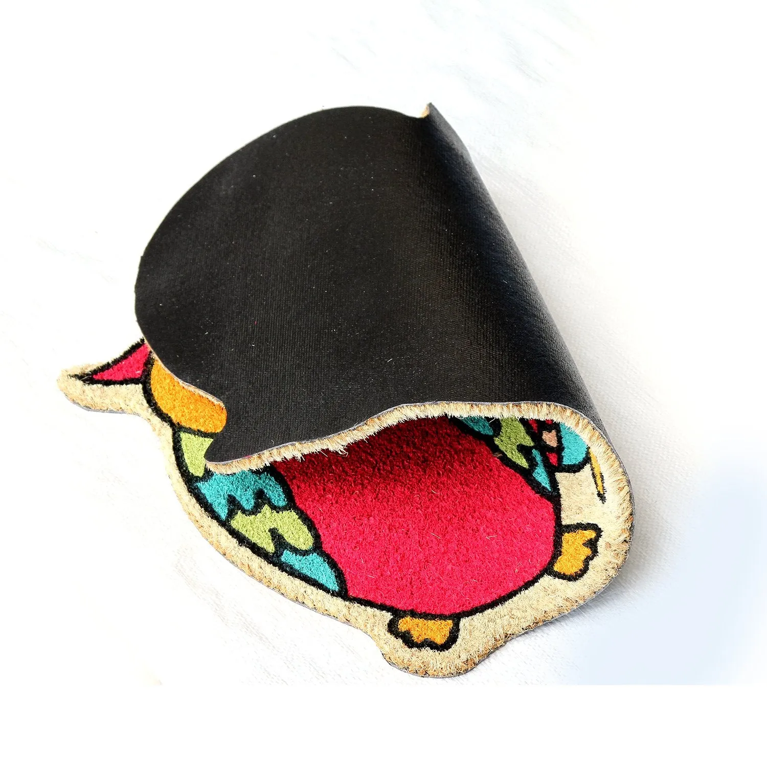 OnlyMat Owl Shape Coir Floor Mat