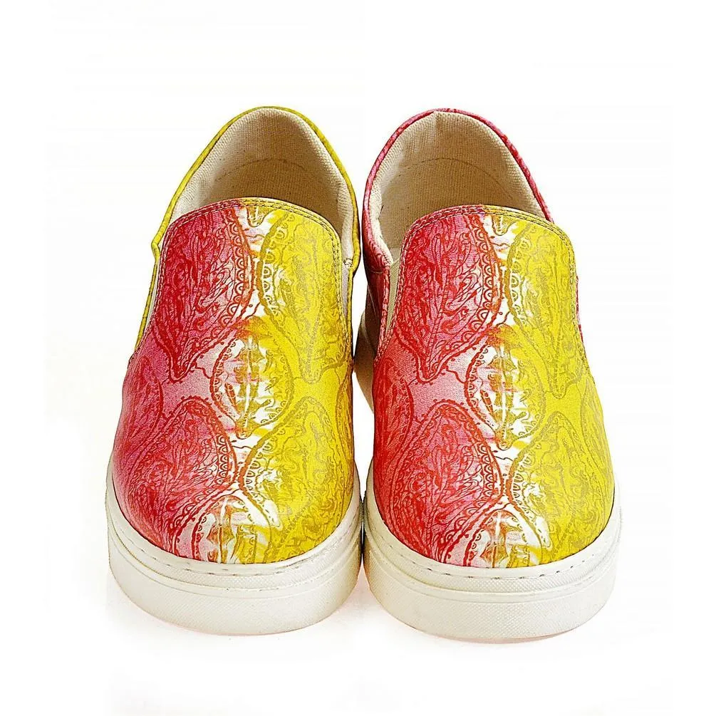 Pattern Slip on Sneakers Shoes NVN119