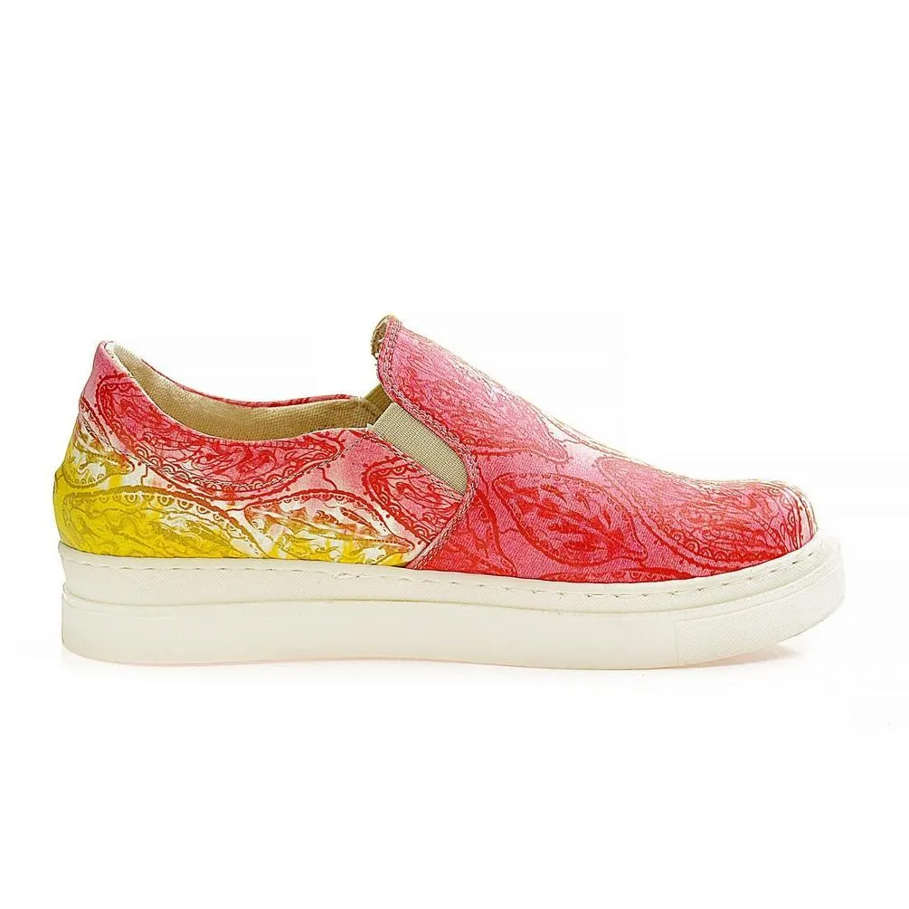 Pattern Slip on Sneakers Shoes NVN119
