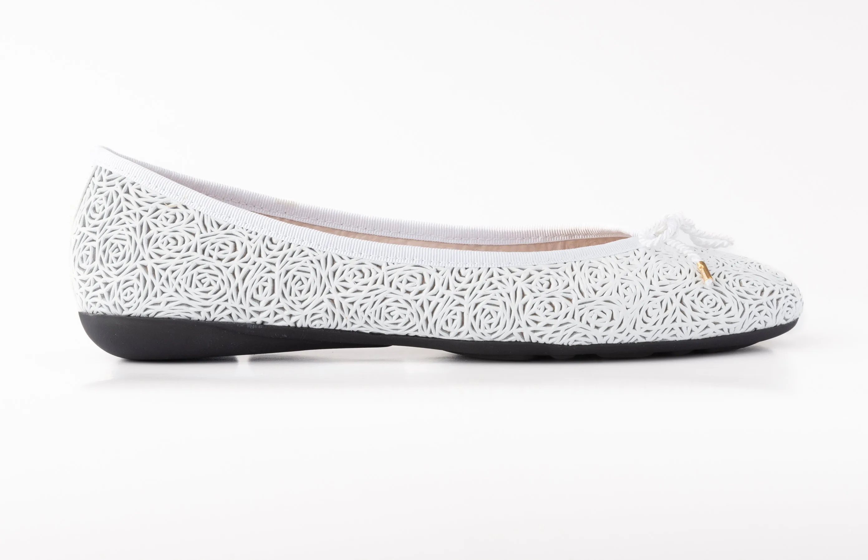 PAUL MAYER - BINGO - SIZE 10 - NAPPA WHITE