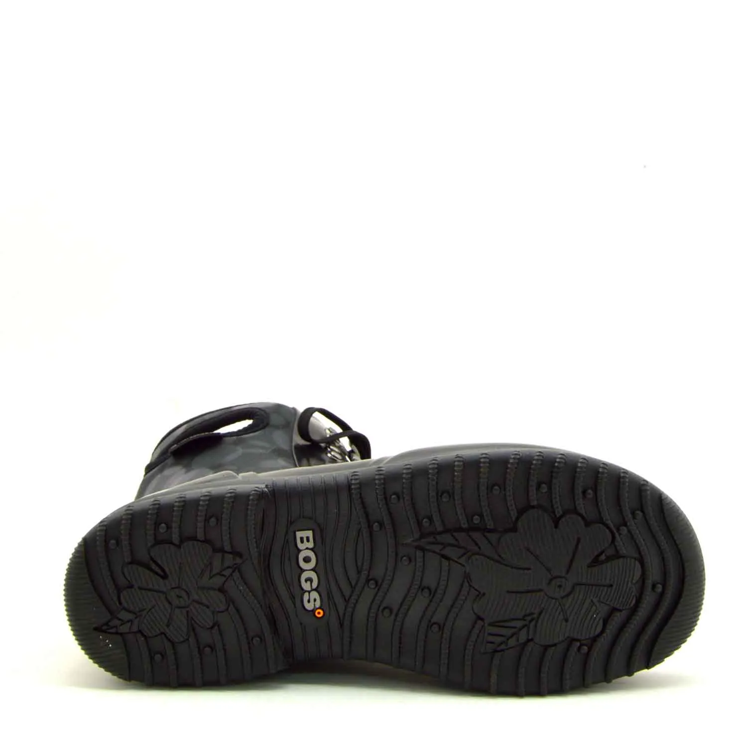 Sidney Rain Black Lace Up Gumboots