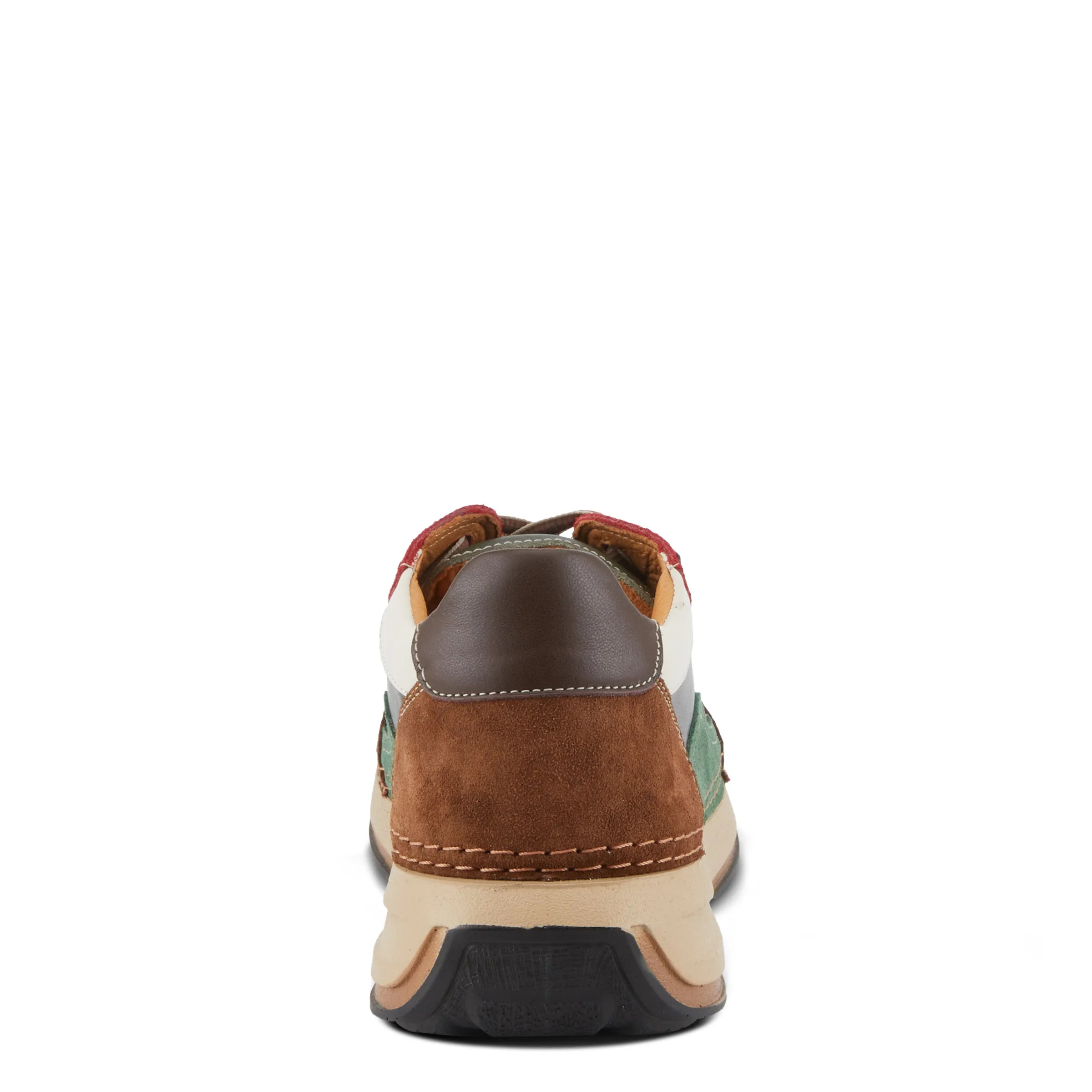 Spring Step Shoes Booker Women's Retro Style Leather and Suede Sneakers