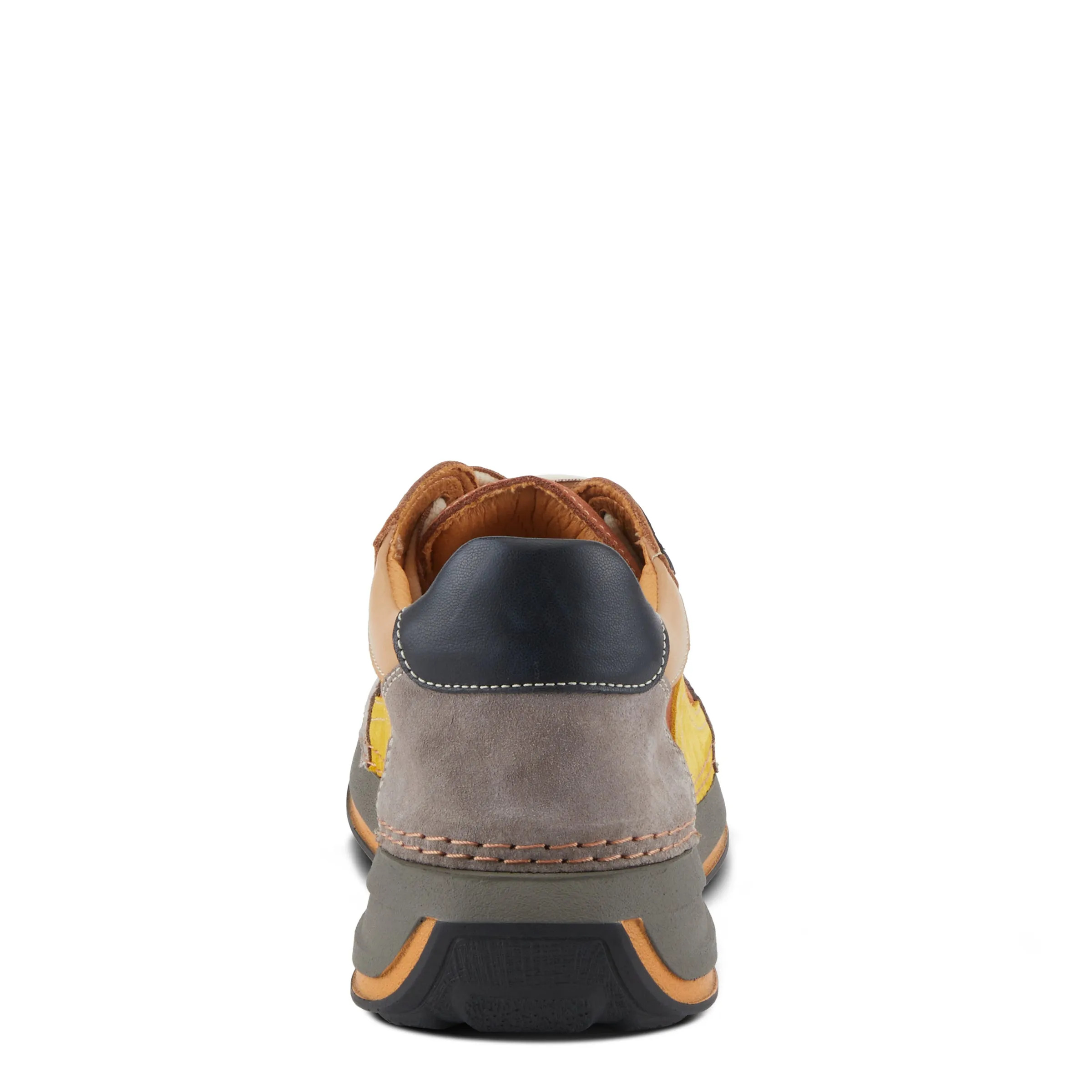 Spring Step Shoes Booker Women's Retro Style Leather and Suede Sneakers