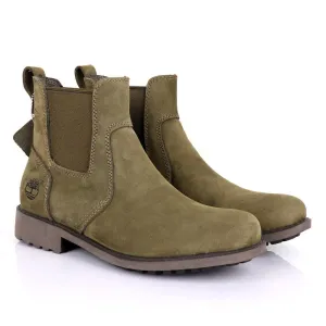 Timberland Mens Chelsea Green Boots