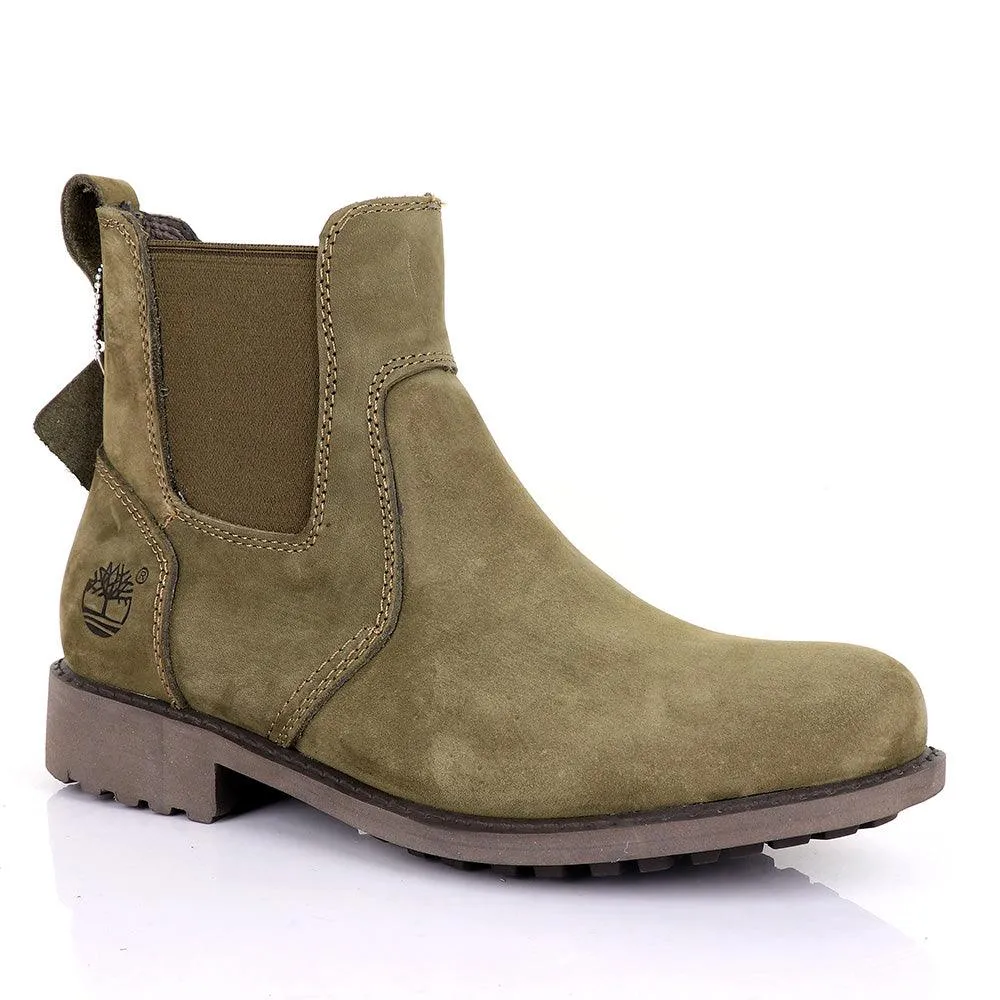 Timberland Mens Chelsea Green Boots
