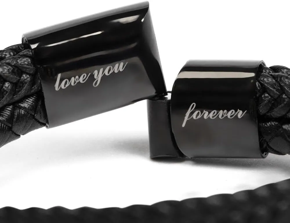To My Son Bracelet, Son Gifts From Mom And Dad, Bracelet For Son From Dad, Son Bracellet From Mom, Birthday Gift For Son, Men Bracelet, Gift For My Son Birthday With Message Card And Gift Box