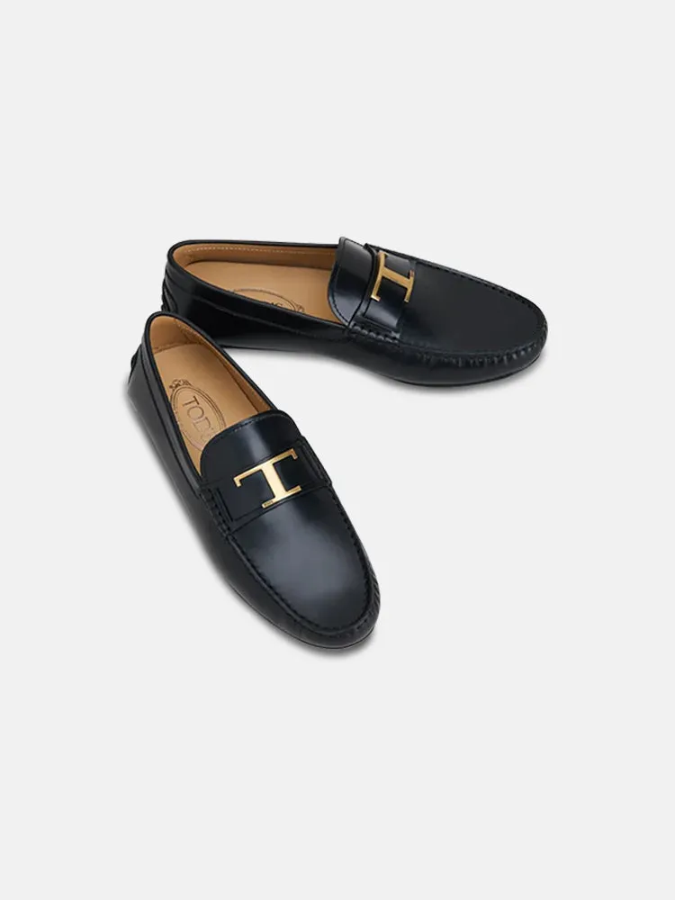 Tods City Gommino drivers with T Buckle