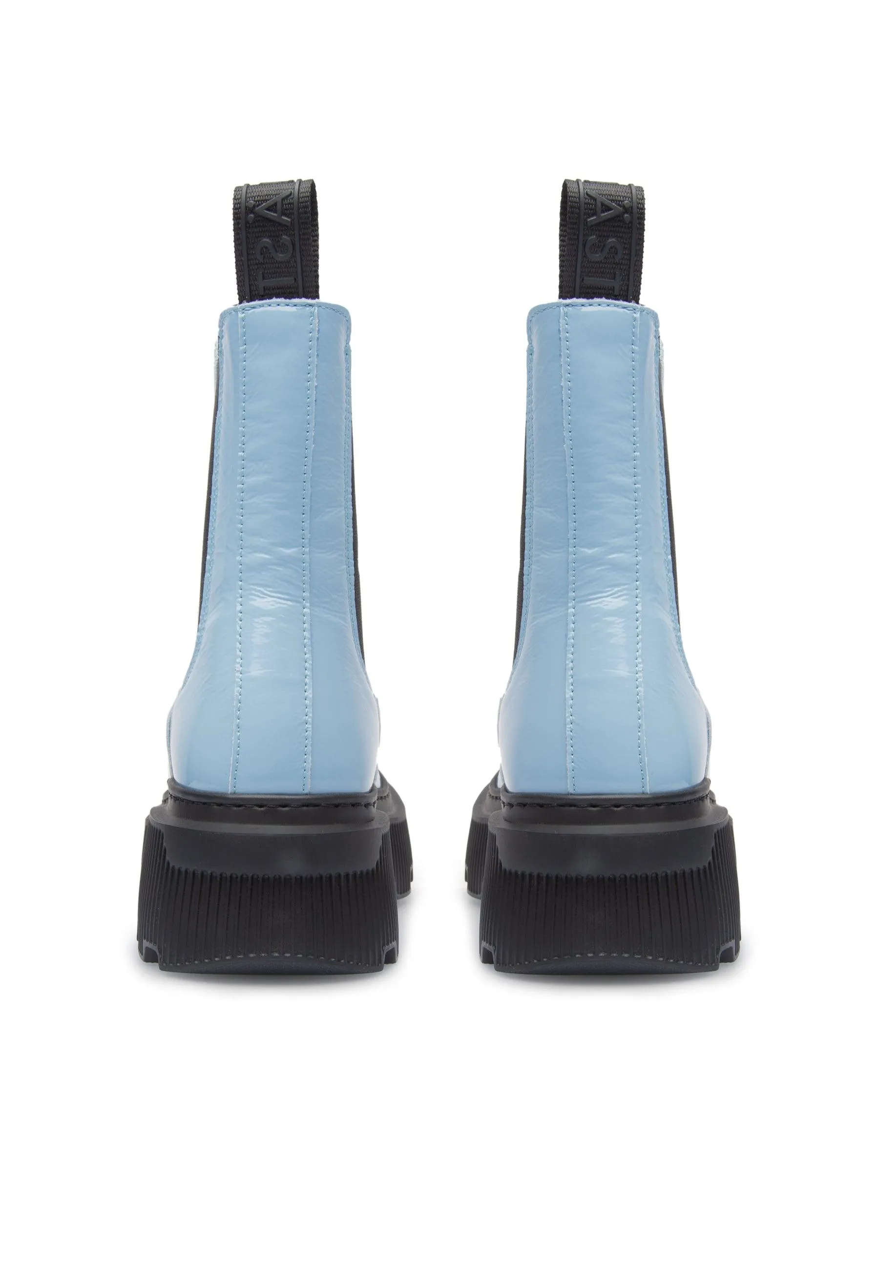 Trixy Light Blue Chelsea Boots