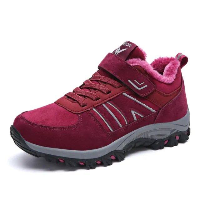 VEAMORS Outdoor Men Women Hiking Shoes Couples Mountain Climbing shoes
