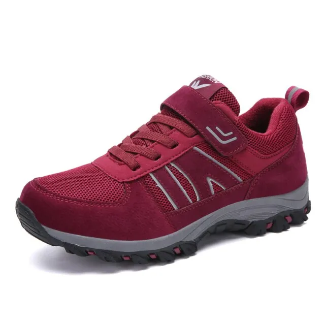 VEAMORS Outdoor Men Women Hiking Shoes Couples Mountain Climbing shoes