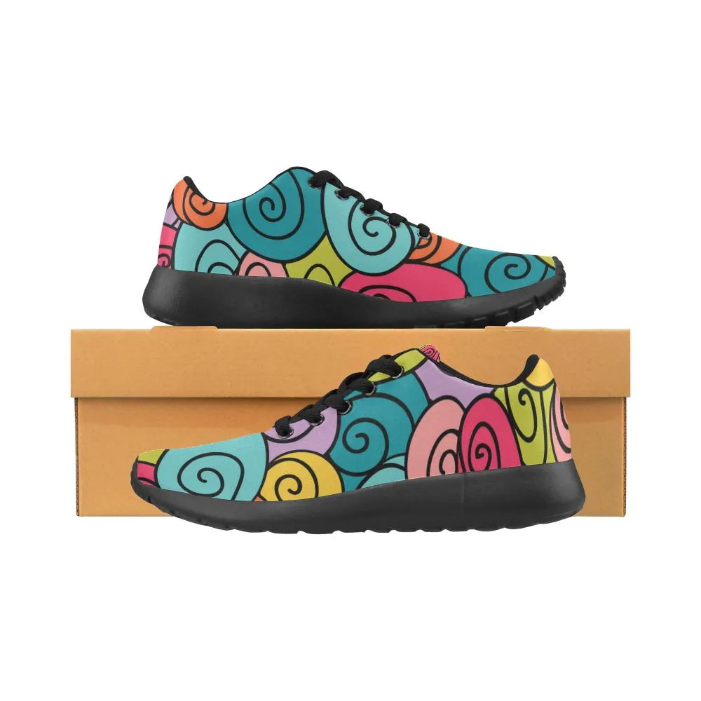 Zenzzle Colorful decorative pattern print on Women's Running shoes Casual Lightweight Athletic Sneakers US size 6-15